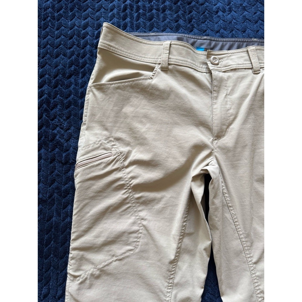 Eddie Bauer Men's‎ First Ascent Pants Biege Hiking Outdoor Size 38 - Picture 3 of 12